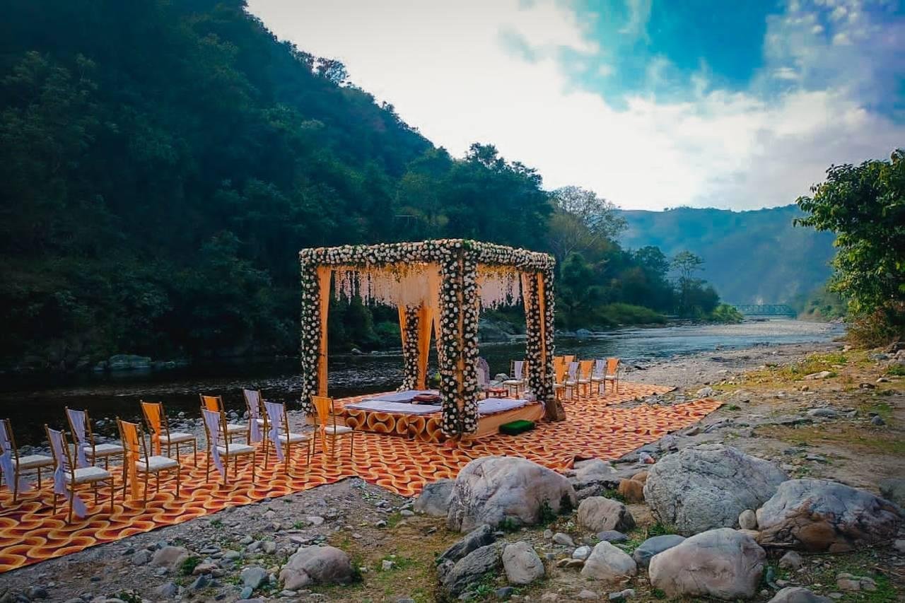 Destination wedding planner in Rishikesh by MangalMilan Events
